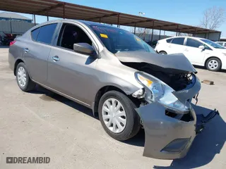 2015 Nissan Versa SV with VIN 3N1CN7APXFL873224, listed as a IAAI auction lot 41697997 with 106,089 mi miles. Bid and sale history available at carsss.com. Image 1.