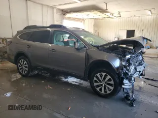 2021 Subaru Outback Premium with VIN 4S4BTADC2M3147852, listed as a Copart auction lot 63577195 with Not provided miles and Salvage title. Bid and sale history available at DreamBid. Image 4.