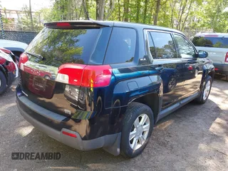2013 GMC Terrain SLE with VIN 2GKALMEK5D6168098, listed as a IAAI auction lot 42145119 with 106,730 mi miles. Bid and sale history available at carsss.com. Image 4.