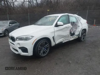 2016 BMW X6 M with VIN 5YMKW8C50G0R43150, listed as a IAAI auction lot 41463258 with 81,202 mi miles. Bid and sale history available at carsss.com. Image 6.