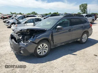 2019 Subaru Outback Premium with VIN 4S4BSAFC0K3381078, listed as a Copart auction lot 56581555 with 169,522 mi miles and Salvage title. Bid and sale history available at DreamBid. Image 1.