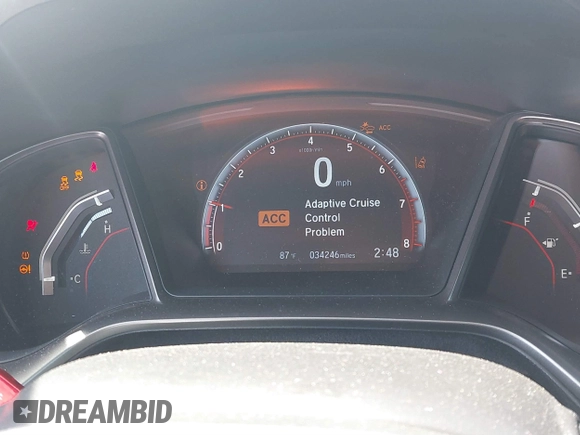 2020 Honda Civic Si with VIN 2HGFC1E57LH704323, listed as a IAAI auction lot 41742768 with 34,246 mi miles and . Bid and sale history available at DreamBid. Image 15.