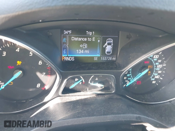 2013 Ford Escape SEL with VIN 1FMCU9HX1DUB37918, listed as a IAAI auction lot 41644931 with 153,726 mi miles and . Bid and sale history available at DreamBid. Image 7.