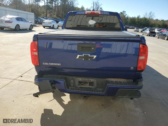 2016 Chevrolet Colorado 4WD Z71 with VIN 1GCPTDE18G1350947, listed as a Copart auction lot 85937694 with 120,657 mi miles and Salvage Title. Bid and sale history available at carsss.com. Image 6.