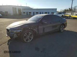 2018 BMW 4 Series 430i xDrive with VIN WBA4J3C50JBL04598, listed as a Copart auction lot 42873465 with 54,924 mi miles and Salvage Title. Bid and sale history available at carsss.com. Image 1.
