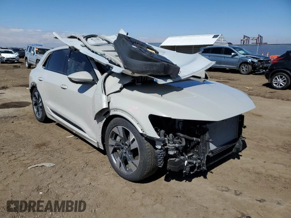 2021 Audi e-tron Premium with VIN WA1AAAGE2MB013264, listed as a Copart auction lot 42162803 with 0 mi miles. Bid and sale history available at carsss.com. Image 4.