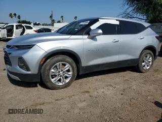2020 Chevrolet Blazer LT z VIN 3GNKBCRSXLS593458, wystawiony jako Copart lot #51940065 z przebiegiem 67 101 mil mil oraz Szkoda całkowita • Salvage title. Historia ofert i sprzedaży dostępna na DreamBid. Obrazek 1.