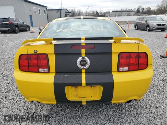 2006 Ford Mustang GT Deluxe with VIN 1ZVHT82H765172787, listed as a Copart auction lot 52539725 with 161,409 mi miles and Salvage Title. Bid and sale history available at carsss.com. Image 6.
