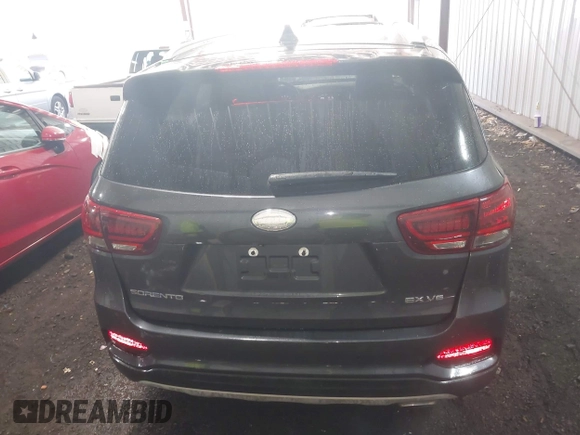 2019 Kia Sorento EX Sport V6 with VIN 5XYPH4A5XKG461096, listed as a IAAI auction lot 41909710 with 67,027 mi miles. Bid and sale history available at carsss.com. Image 17.