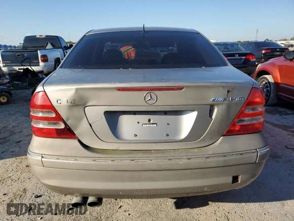 2003 Mercedes-Benz C with VIN WDBRF65JX3F410427, listed as a Copart auction lot 45677345 with Not provided miles and Salvage title. Bid and sale history available at DreamBid. Image 6.