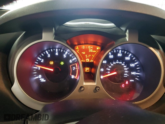 2014 Nissan Juke SV with VIN JN8AF5MV6ET361748, listed as a Copart auction lot 77961724 with 131,154 mi miles and Clean Title. Bid and sale history available at DreamBid. Image 9.