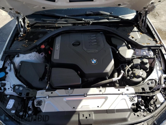 2023 BMW 3 Series 330i with VIN 3MW69FF09P8D54364, listed as a Copart auction lot 48672565 with 11,857 mi miles and Salvage Title. Bid and sale history available at carsss.com. Image 11.