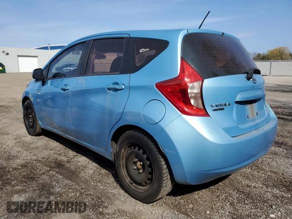2014 Nissan Note SV with VIN 3N1CE2CP3EL402790, listed as a Copart auction lot 54224415 with 181,765 mi miles and Non Repairable. Bid and sale history available at DreamBid. Image 2.