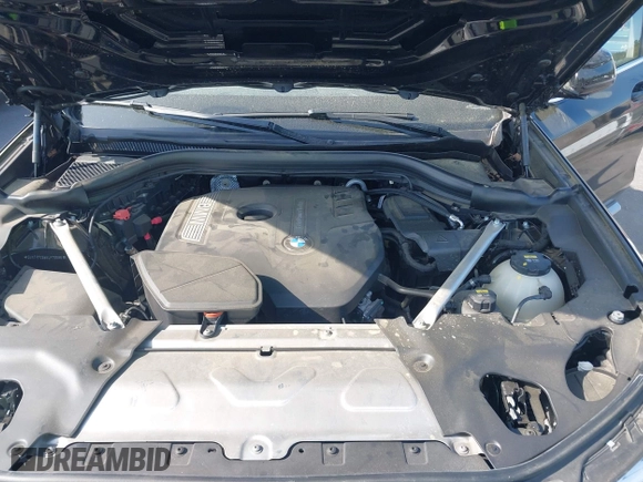 2019 BMW X3 sDrive30i with VIN 5UXTR7C56KLF29586, listed as a IAAI auction lot 41892881 with 26,415 mi miles. Bid and sale history available at carsss.com. Image 10.