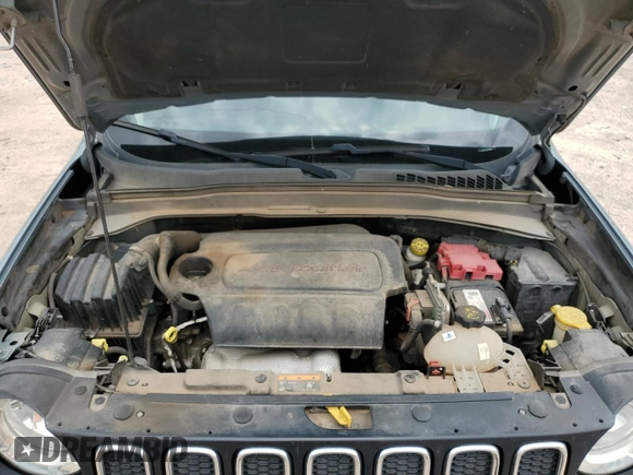 2018 Jeep Renegade Latitude with VIN ZACCJABB2JPH60991, listed as a Copart auction lot 55879785 with 109,458 mi miles and Clean Title. Bid and sale history available at carsss.com. Image 12.