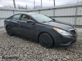 2012 Hyundai Sonata GLS with VIN 5NPEB4AC6CH486966, listed as a Copart auction lot 43039765 with 164,342 mi miles and Clean Title. Bid and sale history available at carsss.com. Image 4.
