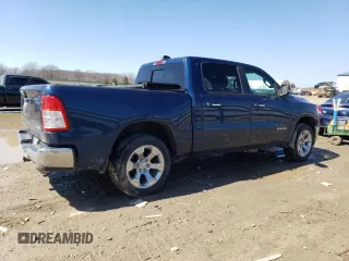2019 Ram 1500 Big Horn z VIN 1C6SRFFT3KN895368, wystawiony jako Copart lot #52395125 z przebiegiem 101 665 mil mil oraz Czysty tytuł • Clean title. Historia ofert i sprzedaży dostępna na DreamBid. Obrazek 3.