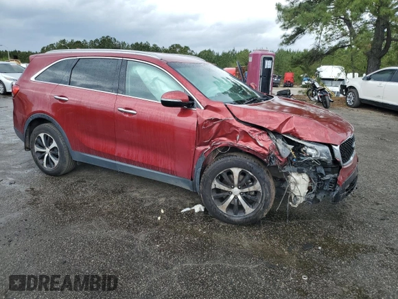 2016 Kia Sorento EX with VIN 5XYPH4A17GG028369, listed as a Copart auction lot 52107365 with 216,039 mi miles and Salvage title. Bid and sale history available at DreamBid. Image 4.
