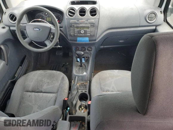 2010 Ford Transit Connect XLT with VIN NM0LS6BN1AT018703, listed as a Copart auction lot 56548575 with 184,017 mi miles and Salvage title. Bid and sale history available at DreamBid. Image 8.