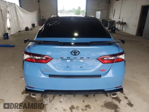 2022 Toyota Camry TRD with VIN 4T1KZ1AKXNU069147, listed as a Copart auction lot 59937414 with 39,865 mi miles and Non repairable. Bid and sale history available at DreamBid. Image 6.