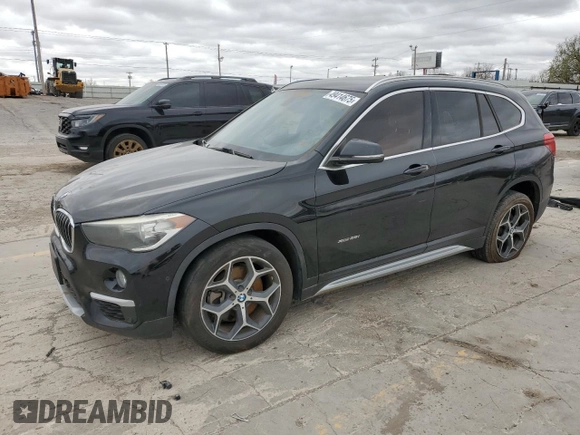 2017 BMW X1 xDrive28i with VIN WBXHT3C35H5F68752, listed as a Copart auction lot 49414675 with 114,308 mi miles and Clean Title. Bid and sale history available at carsss.com. Image 1.