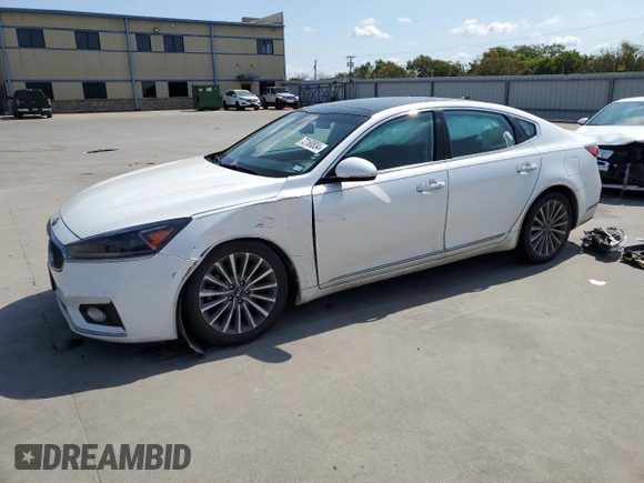2017 Kia Cadenza Premium with VIN KNALC4J11H5087048, listed as a Copart auction lot 72180834 with 65,890 mi miles and Salvage Title. Bid and sale history available at carsss.com. Image 1.