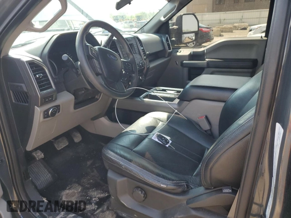 2017 Ford F-150 XL with VIN 1FTFW1EG1HKD84861, listed as a Copart auction lot 53376675 with 117,301 mi miles and Salvage title. Bid and sale history available at DreamBid. Image 7.