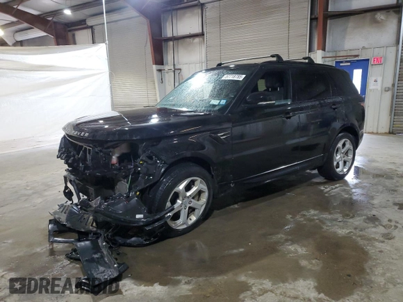 2018 Land Rover Range Rover Sport HSE with VIN SALWR2RV5JA408511, listed as a Copart auction lot 57718785 with 84,555 mi miles and Salvage title. Bid and sale history available at DreamBid. Image 1.