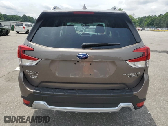 2023 Subaru Forester Touring with VIN JF2SKARC4PH492888, listed as a Copart auction lot 58743735 with 12,015 mi miles and Salvage title. Bid and sale history available at DreamBid. Image 6.
