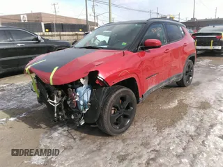 2019 Jeep Compass Latitude with VIN 3C4NJDBB3KT623143, listed as a IAAI auction lot 41367393 with 63,314 mi miles. Bid and sale history available at carsss.com. Image 17.