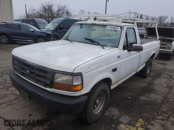 1992 Ford F-150 with VIN 2FTDF15Y6NCA51054, listed as a Copart auction lot 87954625 with 0 mi miles and Clean Title. Bid and sale history available at carsss.com. Image 1.