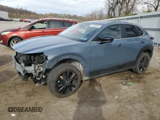 2022 Mazda CX-30 2.5 S Preferred Package with VIN 3MVDMBCL7NM400941, listed as a Copart auction lot 77876364 with 66,031 mi miles and Salvage Title. Bid and sale history available at carsss.com. Image 1.