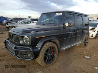 2021 Mercedes-Benz G 63 AMG with VIN W1NYC7HJ2MX372705, listed as a Copart auction lot 41193784 with 27,053 mi miles and . Bid and sale history available at carsss.com. Image 1.