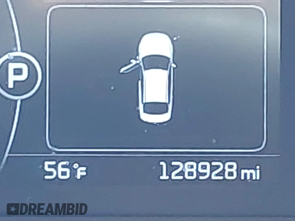 2016 Kia Optima LX with VIN 5XXGT4L37GG084538, listed as a IAAI auction lot 41784807 with 128,928 mi miles. Bid and sale history available at carsss.com. Image 15.