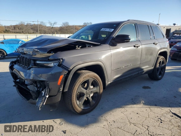 2022 Jeep Grand Cherokee Laredo with VIN 1C4RJHAGXN8598721, listed as a Copart auction lot 83541784 with 5,802 mi miles and Salvage title. Bid and sale history available at DreamBid. Image 1.