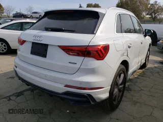 2020 Audi Q3 S line Premium Plus with VIN WA1EECF32L1116576, listed as a Copart auction lot 41111063 with 9,808 mi miles. Bid and sale history available at carsss.com. Image 3.