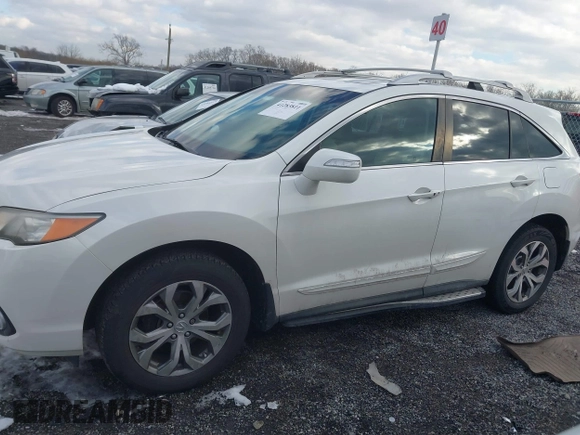 2015 Acura RDX Tech Pkg with VIN 5J8TB4H56FL000513, listed as a IAAI auction lot 41283811 with 167,324 mi miles. Bid and sale history available at carsss.com. Image 14.