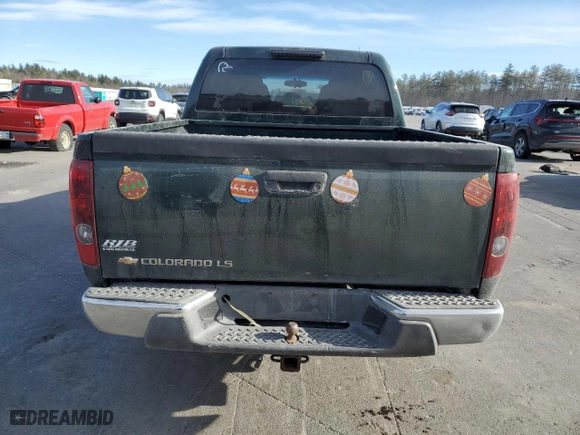 2005 Chevrolet Colorado 1SC LS Z85 with VIN 1GCDT136558159023, listed as a Copart auction lot 86887744 with 241,861 mi miles and Salvage Title. Bid and sale history available at carsss.com. Image 6.