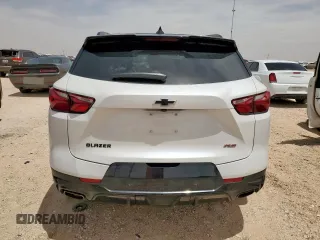 2022 Chevrolet Blazer RS with VIN 3GNKBERS2NS148923, listed as a Copart auction lot 56627925 with 36,198 mi miles and Salvage title. Bid and sale history available at DreamBid. Image 6.