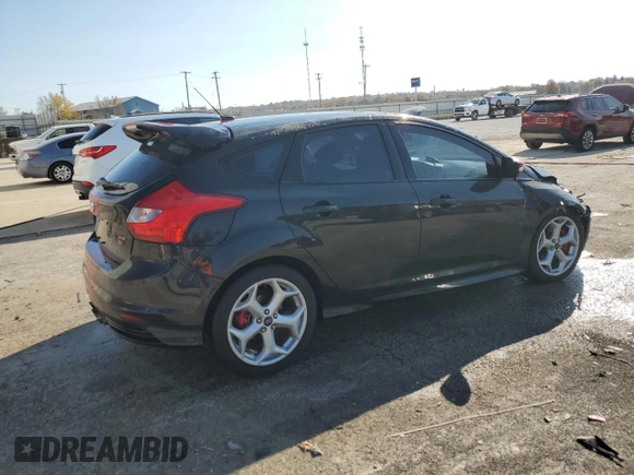2014 Ford Focus ST with VIN 1FADP3L98EL459538, listed as a Copart auction lot 76682344 with 168,273 mi miles and Non Repairable. Bid and sale history available at carsss.com. Image 3.