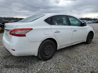 2015 Nissan Sentra S with VIN 3N1AB7AP5FY280728, listed as a Copart auction lot 47816905 with 136,301 mi miles and Salvage Title. Bid and sale history available at carsss.com. Image 3.