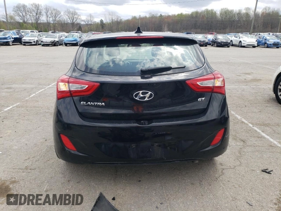 2014 Hyundai Elantra GT with VIN KMHD35LH2EU197594, listed as a Copart auction lot 51526895 with 50,853 mi miles and Salvage Title. Bid and sale history available at carsss.com. Image 6.
