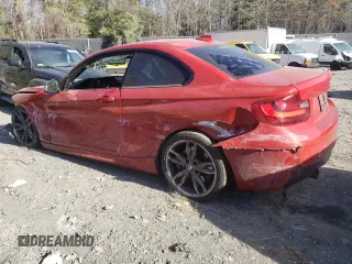 2017 BMW 2 Series M240i xDrive with VIN WBA2G3C32H7A25514, listed as a Copart auction lot 83158834 with 65,092 mi miles and Salvage Title. Bid and sale history available at carsss.com. Image 2.