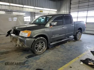 2015 Nissan Titan SL с VIN 1N6BA0EC9FN508811, выставлен на аукционе Copart как лот 45810395 с пробегом 117 333 миль миль и Списание • Salvage title. История ставок и продаж доступна на DreamBid. Изображение 1.