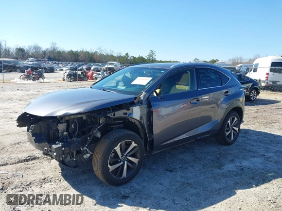 2018 Lexus NX with VIN JTJBARBZ5J2173683, listed as a IAAI auction lot 41353433 with 48,867 mi miles. Bid and sale history available at carsss.com. Image 17.