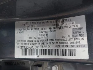 2016 Scion iA with VIN 3MYDLBZVXGY137502, listed as a IAAI auction lot 42047576 with 168,426 mi miles. Bid and sale history available at carsss.com. Image 9.