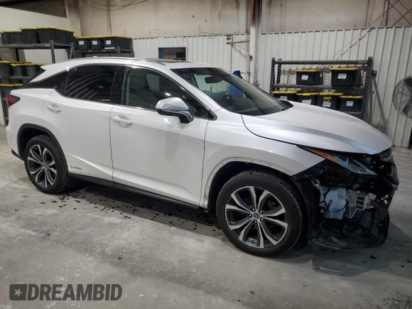 2019 Lexus RX 450h with VIN 2T2BGMCA9KC038170, listed as a Copart auction lot 61269715 with 66,185 mi miles and Salvage title. Bid and sale history available at DreamBid. Image 4.