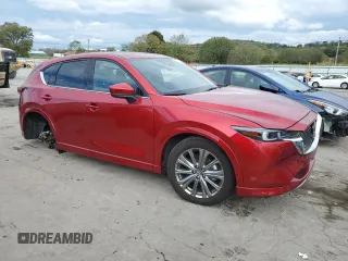 2024 Mazda CX-5 2.5 Turbo Signature with VIN JM3KFBXY6R0426374, listed as a Copart auction lot 73013294 with 12,192 mi miles and Salvage Title. Bid and sale history available at carsss.com. Image 4.