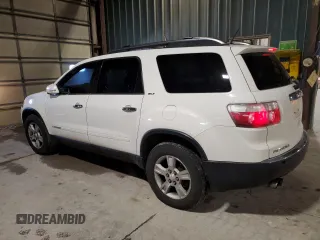2008 GMC Acadia SLT1 with VIN 1GKEV23708J134349, listed as a Copart auction lot 46836435 with 165,200 mi miles and Salvage Title. Bid and sale history available at DreamBid. Image 2.