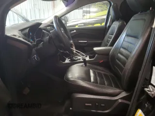 2018 Ford Escape Titanium with VIN 1FMCU9J9XJUA01357, listed as a Copart auction lot 56868735 with 67,315 mi miles and Salvage title. Bid and sale history available at DreamBid. Image 7.